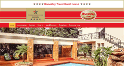 Desktop Screenshot of homestaytravel.co.za